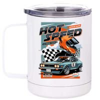 Hot Speed Super Car Racing 12 oz Stainless Steel Tumbler Cup