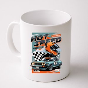 Hot Speed Super Car Racing Coffee Mug