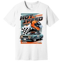 Hot Speed Super Car Racing Premium T-Shirt