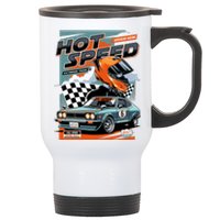 Hot Speed Super Car Racing Stainless Steel Travel Mug