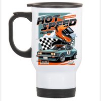 Hot Speed Super Car Racing Stainless Steel Travel Mug