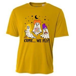 Halloween Spooky SLP OT PT Team Occupational Physical Speech Cooling Performance Crew T-Shirt