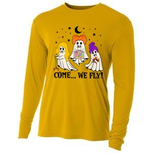 Halloween Spooky SLP OT PT Team Occupational Physical Speech Cooling Performance Long Sleeve Crew