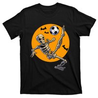 Halloween Soccer Skeleton Costume T-Shirt