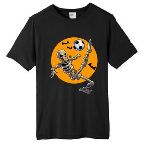 Halloween Soccer Skeleton Costume Tall Fusion ChromaSoft Performance T-Shirt