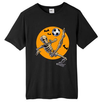 Halloween Soccer Skeleton Costume Tall Fusion ChromaSoft Performance T-Shirt