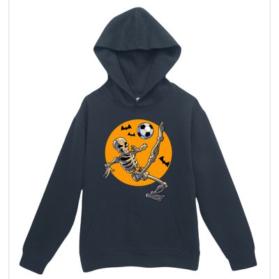 Halloween Soccer Skeleton Costume Urban Pullover Hoodie