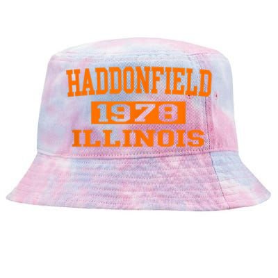 Halloween Spooky Scary Haddonfield Illinois Halloween 1978 Tie-Dyed Bucket Hat