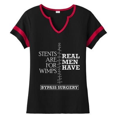 Heart Surgery Survivor After Surgery Recovery Men Bypass Ladies Halftime Notch Neck Tee