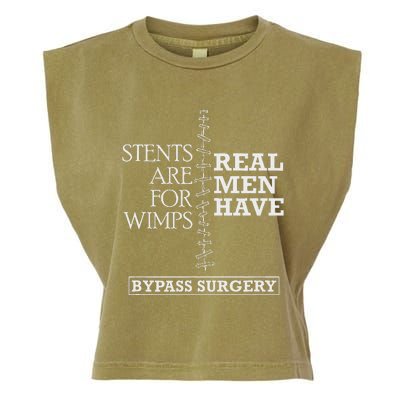 Heart Surgery Survivor After Surgery Recovery Men Bypass Garment-Dyed Women's Muscle Tee