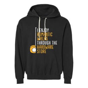 Hardware Store Tools Dad Handyman Humor Garment-Dyed Fleece Hoodie