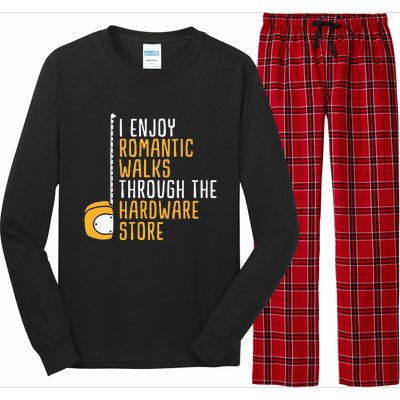 Hardware Store Tools Dad Handyman Humor Long Sleeve Pajama Set