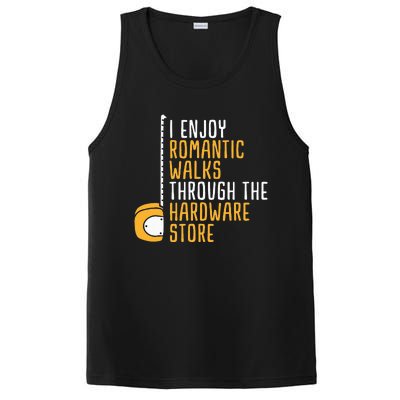 Hardware Store Tools Dad Handyman Humor PosiCharge Competitor Tank