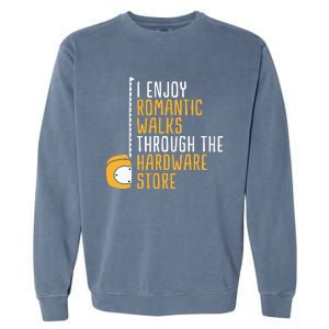 Hardware Store Tools Dad Handyman Humor Garment-Dyed Sweatshirt