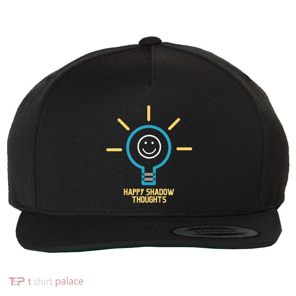 Happy Shadow Thoughts Linh Wool Snapback Cap