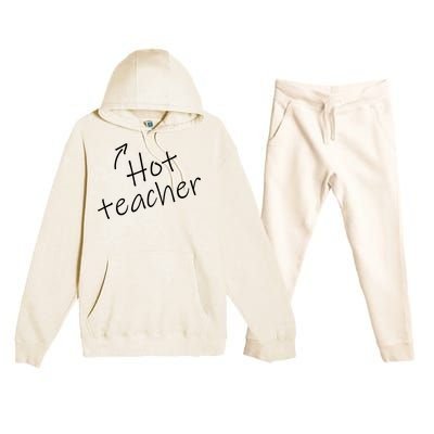 Hot Sexy Teacher Funny Adult Humor Halloween Costume Premium Hooded Sweatsuit Set