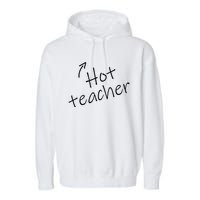 Hot Sexy Teacher Funny Adult Humor Halloween Costume Garment-Dyed Fleece Hoodie