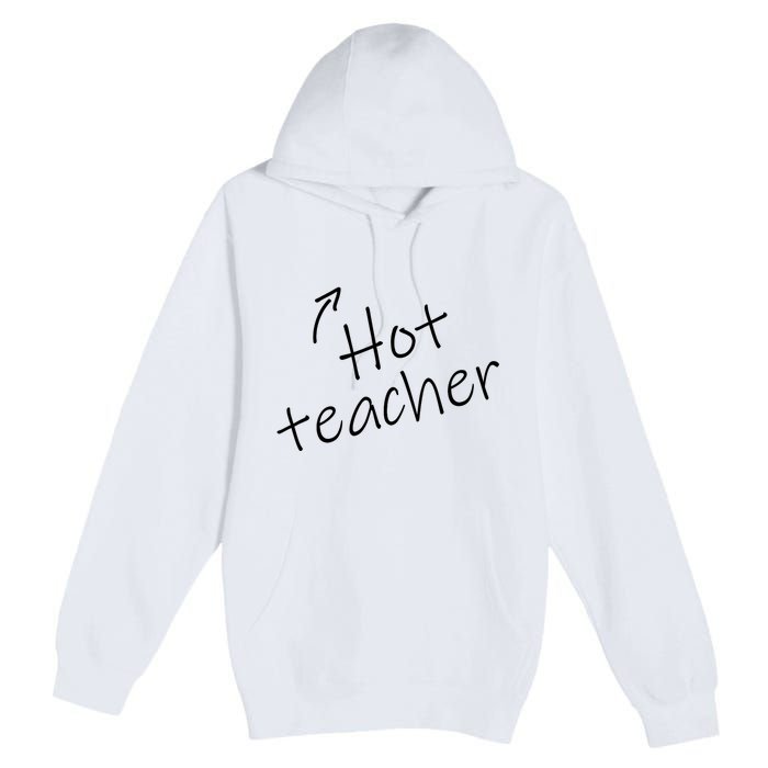 Hot Sexy Teacher Funny Adult Humor Halloween Costume Premium Pullover Hoodie