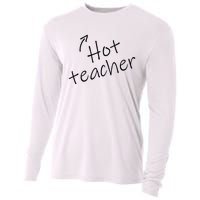 Hot Sexy Teacher Funny Adult Humor Halloween Costume Cooling Performance Long Sleeve Crew