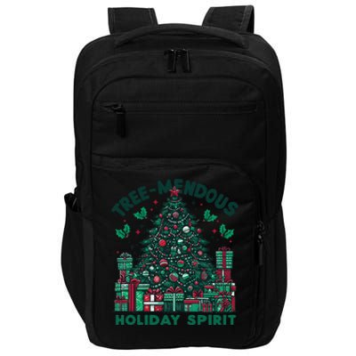 Holiday Spirit Treemendous Magnificent Christmas Tree Impact Tech Backpack