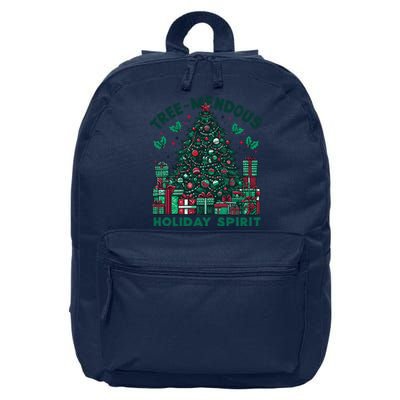 Holiday Spirit Treemendous Magnificent Christmas Tree 16 in Basic Backpack