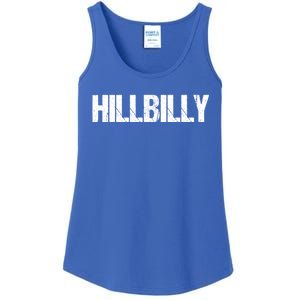 Hillbilly Simple Title Gift Ladies Essential Tank