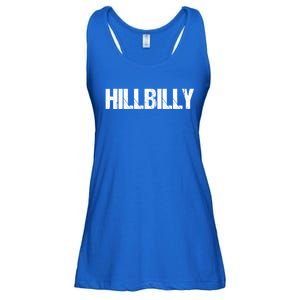 Hillbilly Simple Title Gift Ladies Essential Flowy Tank