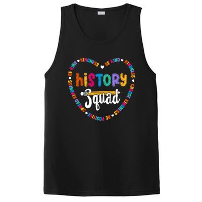 History Squad Team Be Kind School History Teacher Crew Gift PosiCharge Competitor Tank