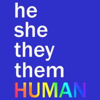 He She They Them Human LGBTQ Pride 16 in Basic Backpack