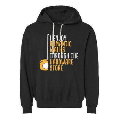 Hardware Store Tools Dad Handyman Humor Garment-Dyed Fleece Hoodie