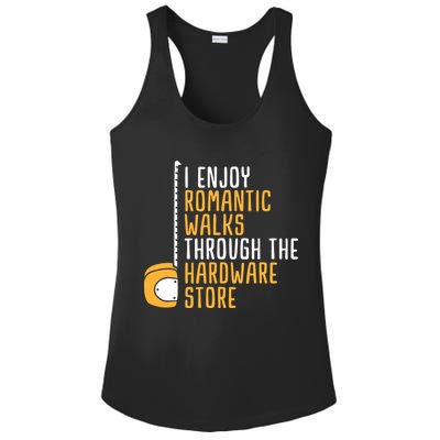 Hardware Store Tools Dad Handyman Humor Ladies PosiCharge Competitor Racerback Tank