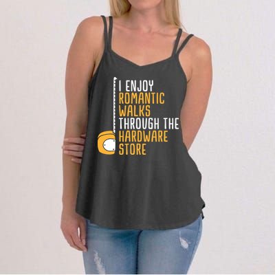 Hardware Store Tools Dad Handyman Humor Women's Strappy Tank
