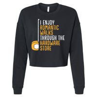 Hardware Store Tools Dad Handyman Humor Cropped Pullover Crew
