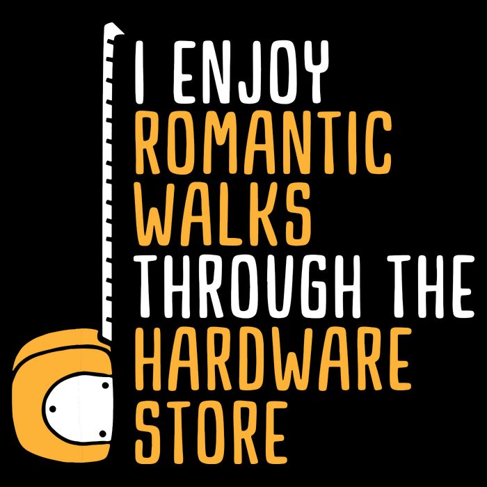 Hardware Store Tools Dad Handyman Humor Cropped Pullover Crew