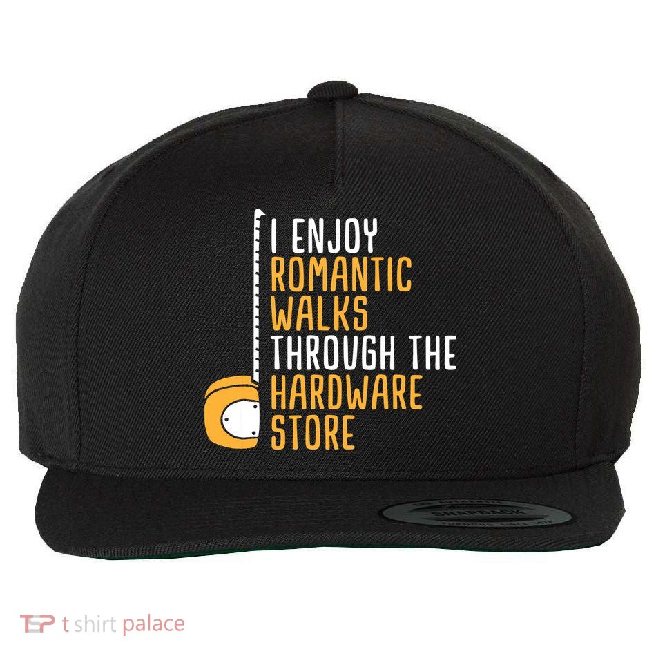 Hardware Store Tools Dad Handyman Humor Wool Snapback Cap