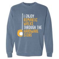 Hardware Store Tools Dad Handyman Humor Garment-Dyed Sweatshirt