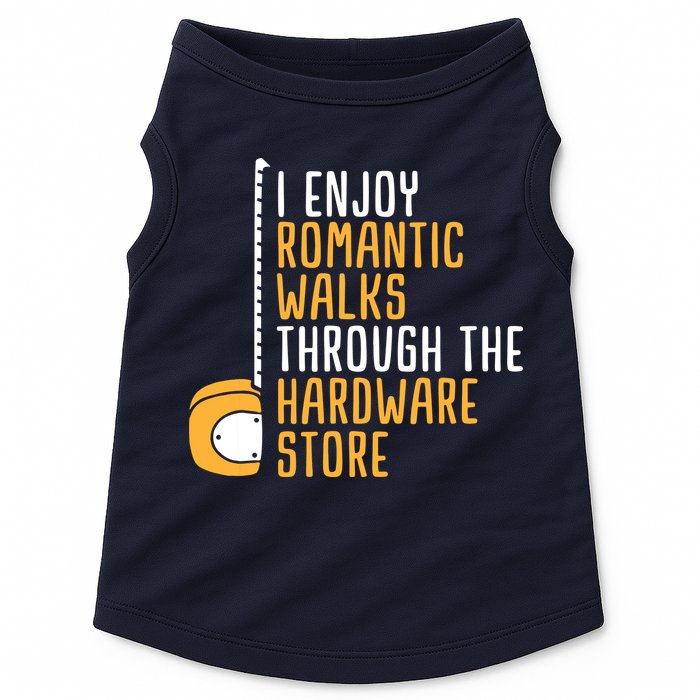 Hardware Store Tools Dad Handyman Humor Doggie Tank