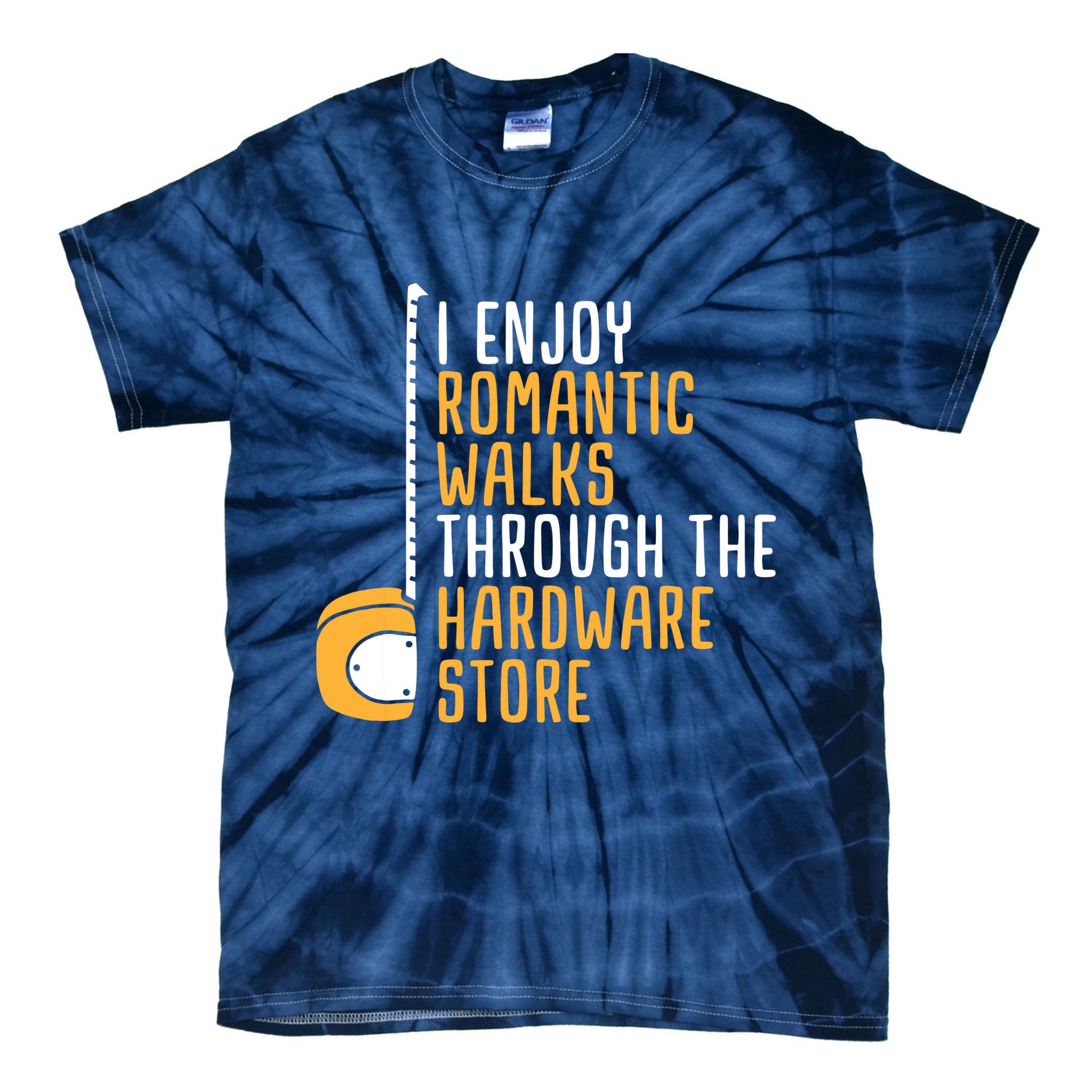 Hardware Store Tools Dad Handyman Humor Tie-Dye T-Shirt