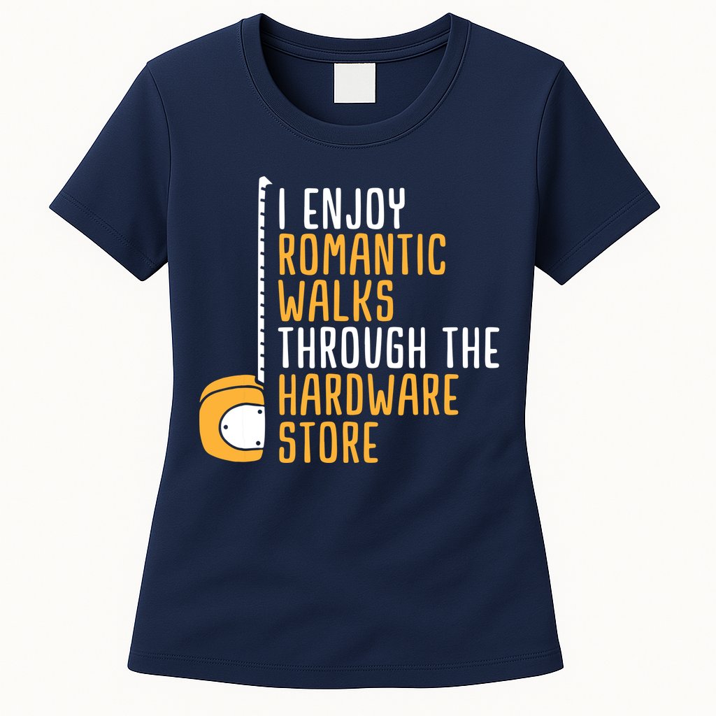 Hardware Store Tools Dad Handyman Humor Womens T-Shirt