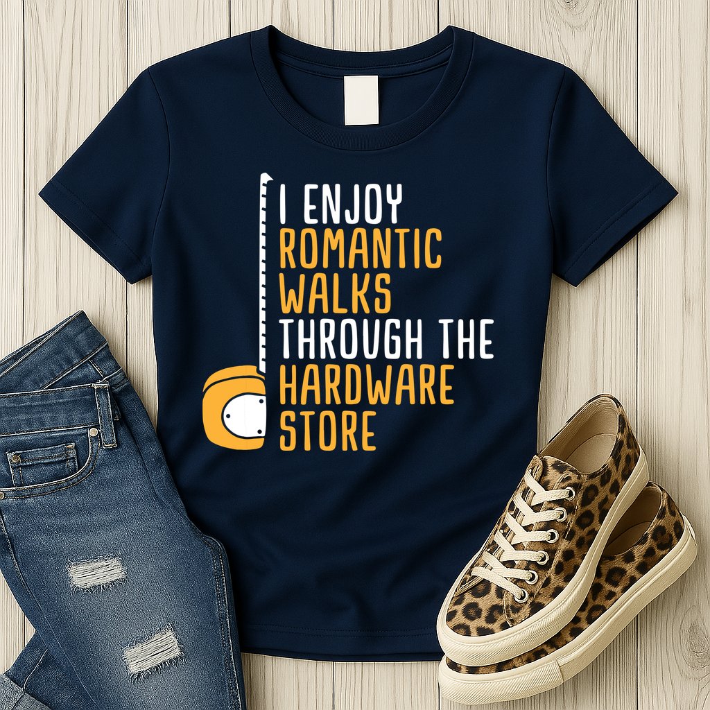 Hardware Store Tools Dad Handyman Humor Womens T-Shirt