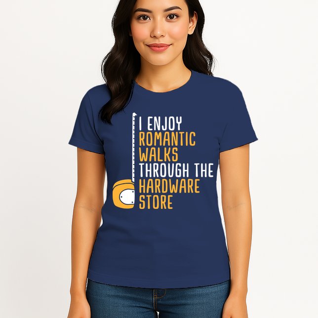 Hardware Store Tools Dad Handyman Humor Womens T-Shirt