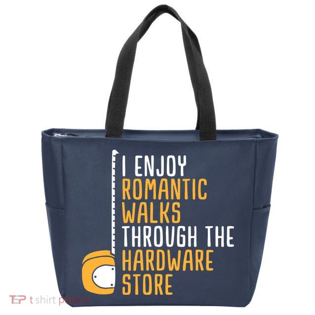 Hardware Store Tools Dad Handyman Humor Zip Tote Bag