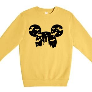 Halloween Spooky Trick Or Treat Premium Crewneck Sweatshirt