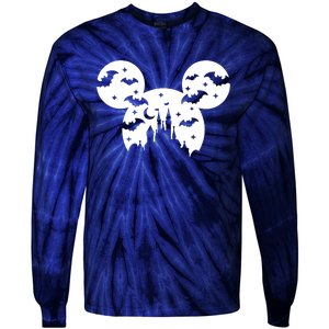 Halloween Spooky Trick Or Treat Tie-Dye Long Sleeve Shirt