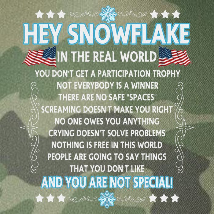 Hey Snowflake The Real World Funny Veteran Gift Legacy Tie Dye Trucker Hat