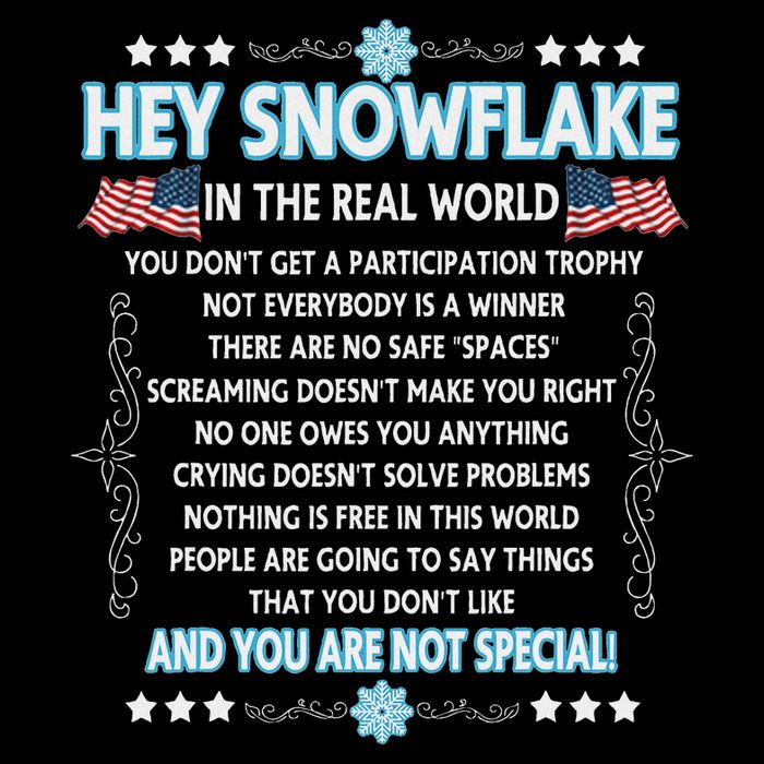 Hey Snowflake The Real World Funny Veteran Gift Sustainable Bucket Hat
