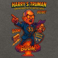 Harry S Truman The Presidential Chronicles Cotton Canvas Backpack