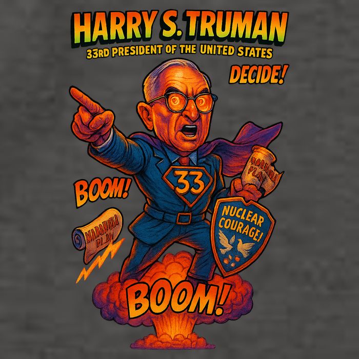 Harry S Truman The Presidential Chronicles Vector Backpack