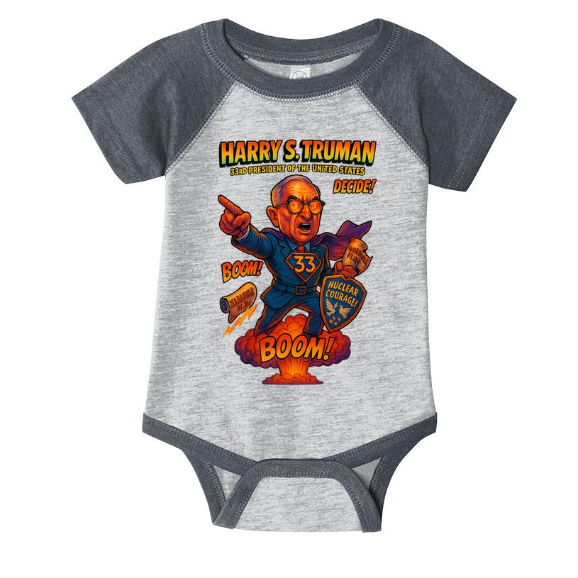 Harry S Truman The Presidential Chronicles Infant Baby Jersey Bodysuit