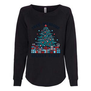 Holiday Spirit Treemendous Beautifully Decorated Christmas Womens California Wash Sweatshirt